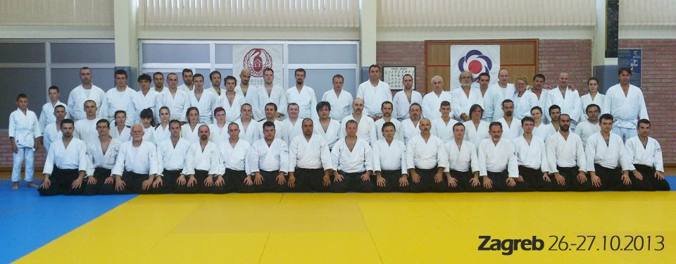 Aikido seminar Zagreb 2013-Paolo Corallini Shihan